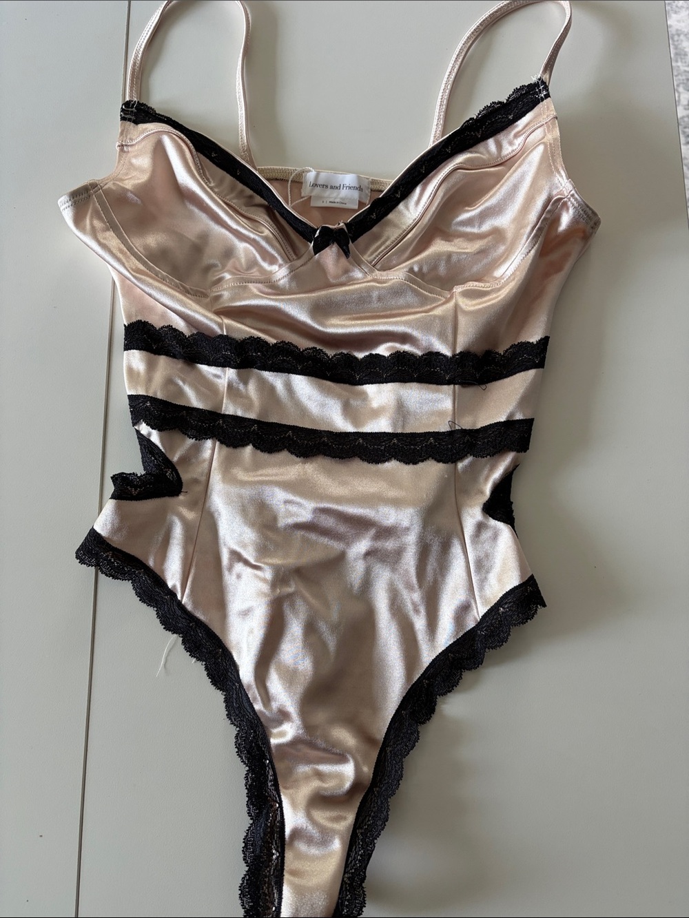 Lovers + Friends Bodysuit Nightwear Small